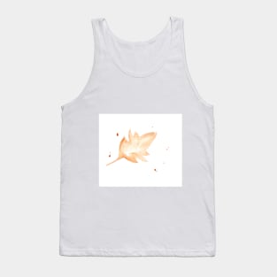 Halloween, leaf, plant, nature, holiday, illustration, watercolor, festive, good mood, autumn, Tank Top